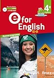 E for english 4e - Cycle 4 - Coffret DVD-CD