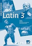 Latin 3e : livre du professeur