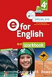 E for english 4e - Cycle 4 - Workbook spécial DYS